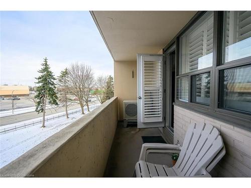 406-700 Dynes Road, Burlington, ON - Outdoor With Balcony With Exterior