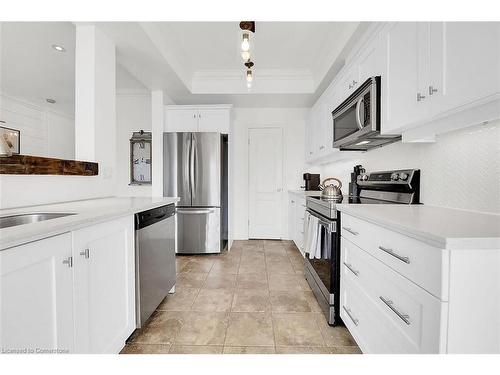 80 Myers Lane, Ancaster, ON - Indoor Photo Showing Kitchen With Stainless Steel Kitchen