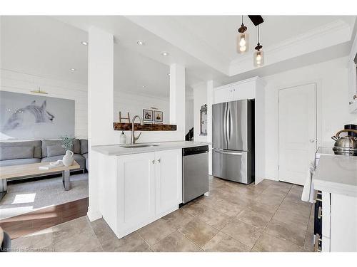 80 Myers Lane, Ancaster, ON - Indoor Photo Showing Kitchen With Stainless Steel Kitchen