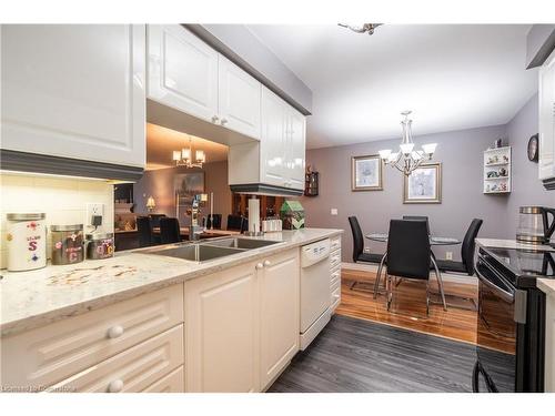 107-980 Golf Links Road, Ancaster, ON - Indoor Photo Showing Kitchen With Double Sink