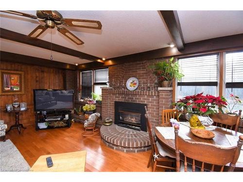 80A Maclennan Avenue, Hamilton, ON - Indoor With Fireplace