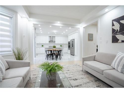 158 Agro Street, Waterdown, ON - Indoor Photo Showing Living Room