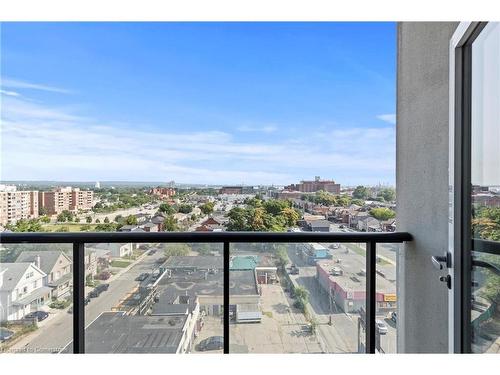 607-220 Cannon Street E, Hamilton, ON - Outdoor With Balcony With View