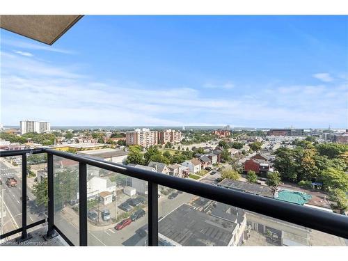 607-220 Cannon Street E, Hamilton, ON - Outdoor With Balcony With View