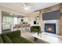 2-138 Bold Street, Hamilton, ON  - Indoor Photo Showing Living Room With Fireplace 