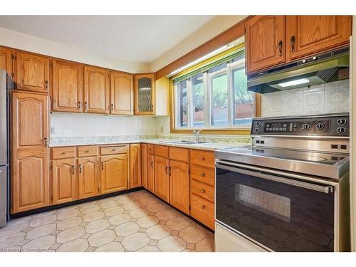 37 Congress Court, Hamilton, ON - Indoor Photo Showing Kitchen With Double Sink