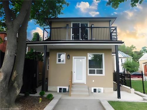 8 Harvey Street, Hamilton, ON - Outdoor With Balcony