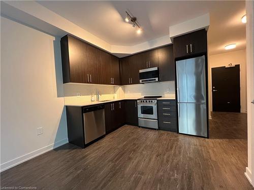 1212-212 King William Street, Hamilton, ON - Indoor Photo Showing Kitchen With Stainless Steel Kitchen With Upgraded Kitchen