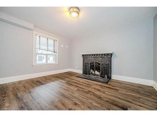 574 Clark Avenue, Burlington, ON - Indoor Photo Showing Living Room With Fireplace