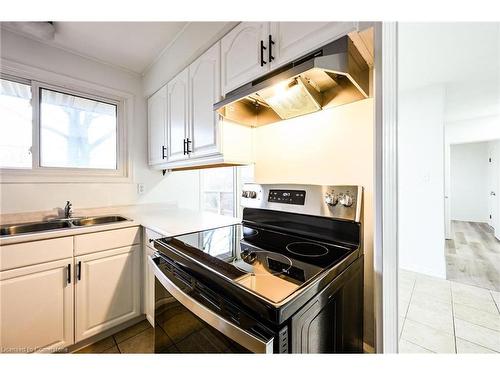 Upper-26 Carousel Avenue, Hamilton, ON - Indoor Photo Showing Kitchen With Double Sink