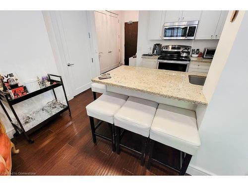 410-112 King Street East Street E, Hamilton, ON - Indoor Photo Showing Kitchen