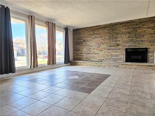 115 Chesley Street, Hamilton, ON - Indoor With Fireplace