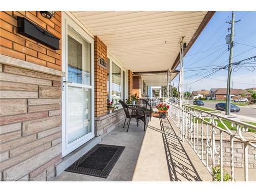 1223 Dunsmure Road, Hamilton, ON - Outdoor With Deck Patio Veranda With Exterior