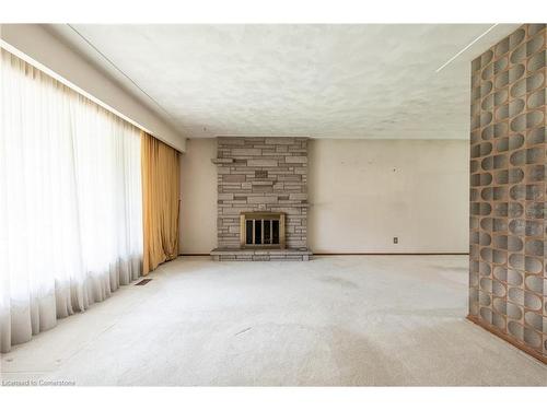 121 Lower Horning Road, Hamilton, ON - Indoor With Fireplace