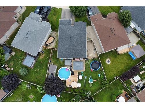 43 Brewster Way, Brantford, ON - Outdoor With Above Ground Pool With View