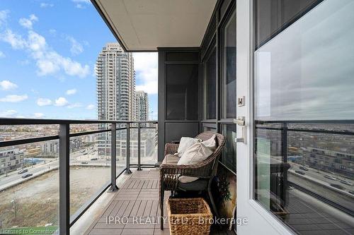 901-4011 Brickstone Mews, Mississauga, ON - Outdoor With Balcony With Exterior