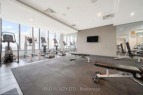 901-4011 Brickstone Mews, Mississauga, ON - Indoor Photo Showing Gym Room