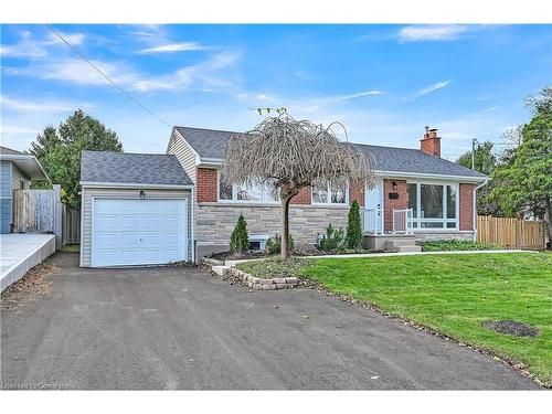 4 James Avenue, Stoney Creek, ON - Outdoor With Deck Patio Veranda With Facade