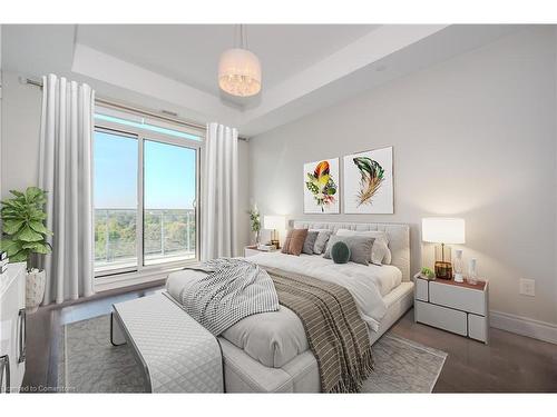 808-3500 Lakeshore Road W, Oakville, ON - Indoor Photo Showing Bedroom