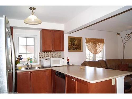 30 Emick Drive, Hamilton, ON - Indoor Photo Showing Kitchen With Double Sink