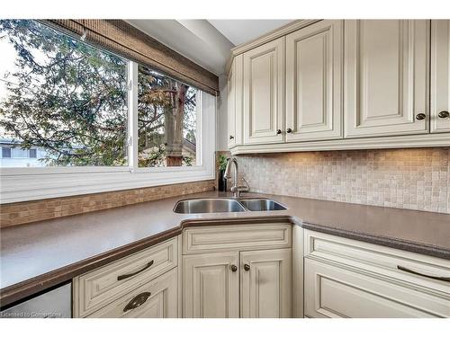 2398 Maryvale Court, Burlington, ON - Indoor Photo Showing Kitchen With Double Sink