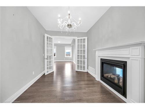 1055 Edinburgh Drive, Woodstock, ON - Indoor Photo Showing Living Room With Fireplace