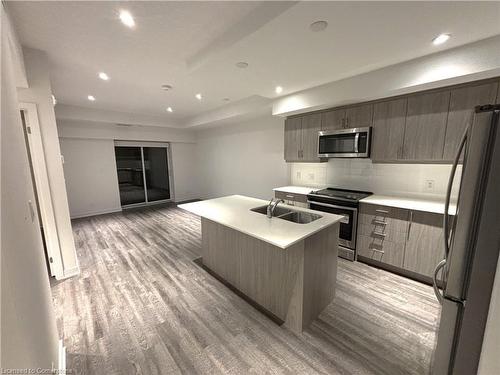 103-16 Markle Crescent, Ancaster, ON - Indoor Photo Showing Kitchen With Double Sink