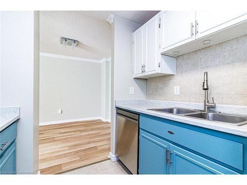 305-222 Jackson Street W, Hamilton, ON - Indoor Photo Showing Kitchen With Double Sink