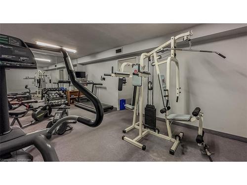 305-222 Jackson Street W, Hamilton, ON - Indoor Photo Showing Gym Room