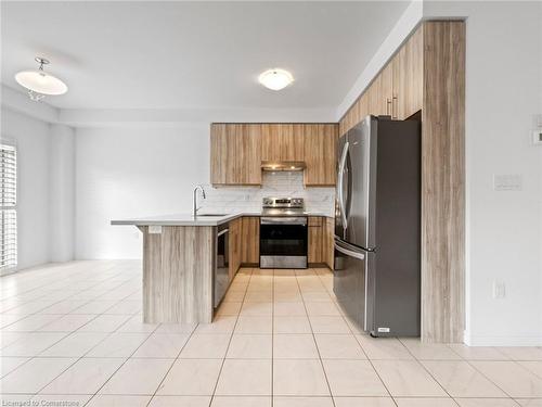 8 Elkington Lane, Brantford, ON - Indoor Photo Showing Kitchen With Stainless Steel Kitchen