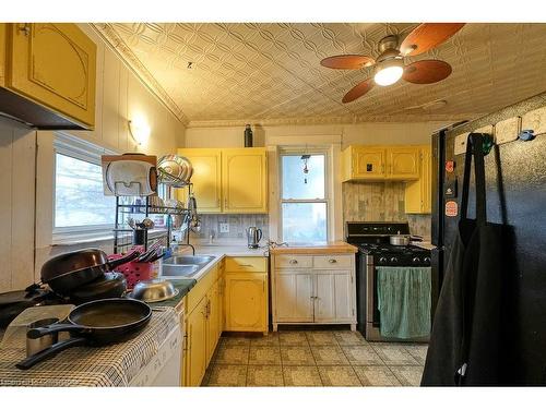 171 Owen Street, Simcoe, ON - Indoor Photo Showing Kitchen With Double Sink