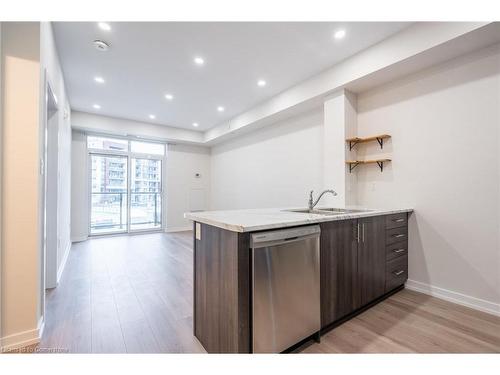 205-125 Shoreview Place, Stoney Creek, ON - Indoor Photo Showing Kitchen