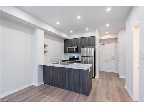 205-125 Shoreview Place, Stoney Creek, ON - Indoor Photo Showing Kitchen