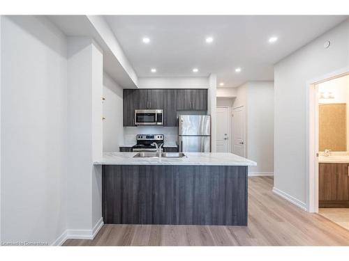 205-125 Shoreview Place, Stoney Creek, ON - Indoor Photo Showing Kitchen