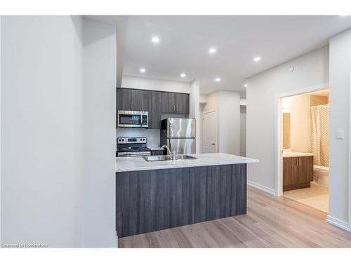 205-125 Shoreview Place, Stoney Creek, ON - Indoor Photo Showing Kitchen