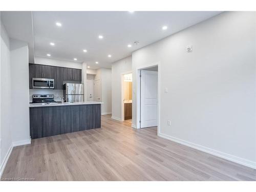 205-125 Shoreview Place, Stoney Creek, ON - Indoor Photo Showing Kitchen