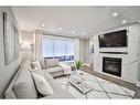 31 Nuffield Drive, Toronto, ON  - Indoor Photo Showing Living Room With Fireplace 