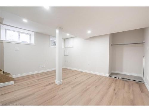 4-182 Wellington Street N, Hamilton, ON - Indoor Photo Showing Basement