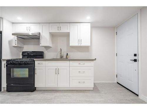 4-182 Wellington Street N, Hamilton, ON - Indoor Photo Showing Kitchen