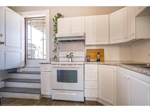 2-270 Queen Street S, Hamilton, ON - Indoor Photo Showing Kitchen With Double Sink