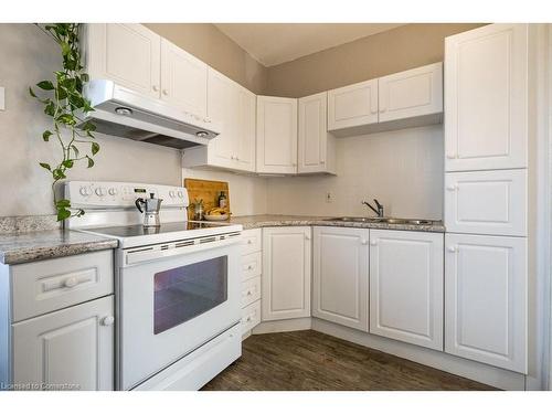 2-270 Queen Street S, Hamilton, ON - Indoor Photo Showing Kitchen With Double Sink