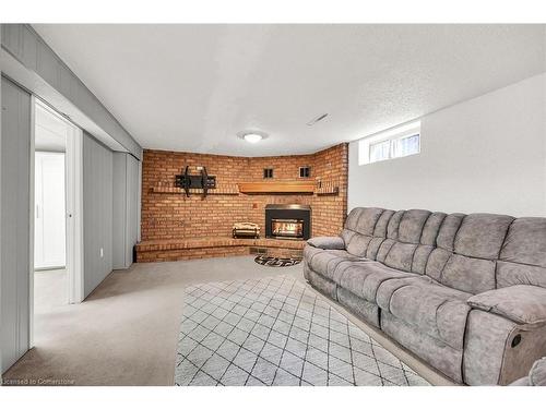 253 Thorner Drive, Hamilton, ON - Indoor Photo Showing Other Room With Fireplace