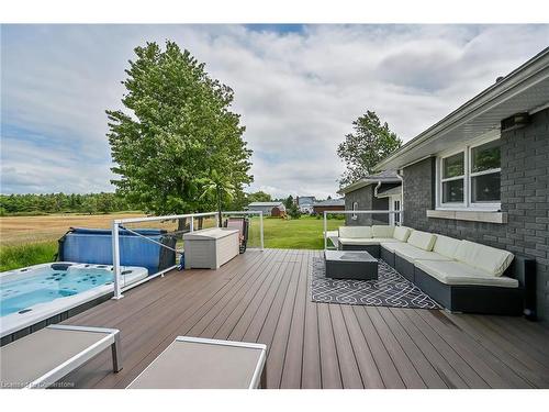 7167 Rainham Road, Dunnville, ON - Outdoor With Deck Patio Veranda