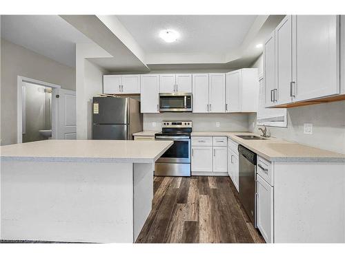 31 Pondcliffe Drive Drive, Kitchener, ON - Indoor Photo Showing Kitchen With Double Sink