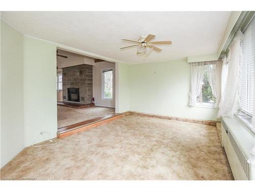 1 Grand Avenue, Grimsby, ON - Indoor Photo Showing Other Room With Fireplace