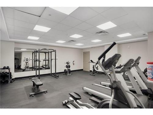 702-85 Robinson Street, Hamilton, ON - Indoor Photo Showing Gym Room