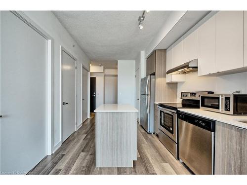 B309-5240 Dundas Street, Burlington, ON - Indoor Photo Showing Kitchen With Stainless Steel Kitchen