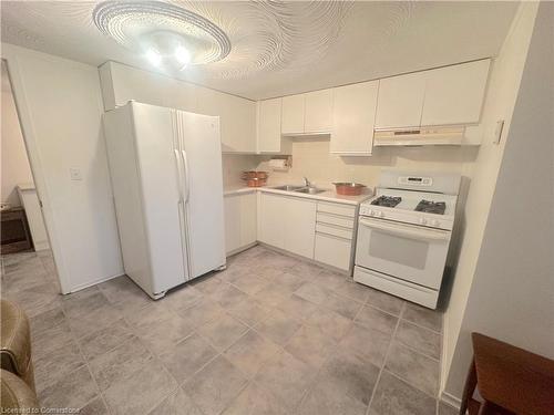 151 Homeside Avenue, Hamilton, ON - Indoor Photo Showing Kitchen With Double Sink