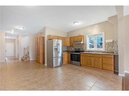 102 West Avenue N, Hamilton, ON - Indoor Photo Showing Kitchen With Double Sink