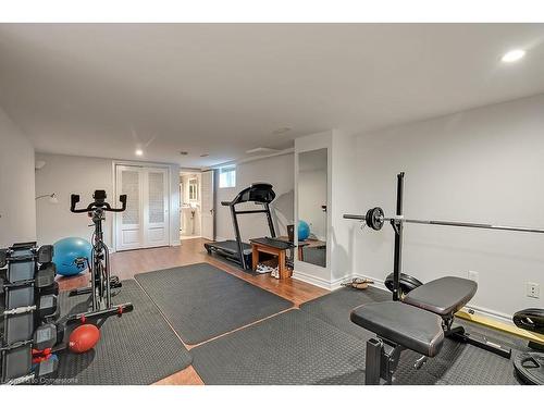 896 Lasalle Park Road, Burlington, ON - Indoor Photo Showing Gym Room